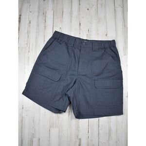 Savane Cargo Shorts Men's 30/32 Waist Small Dark Gray Outdoor Hiking Gorpcore